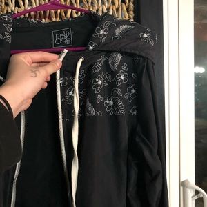 Empyre Black Windbreaker